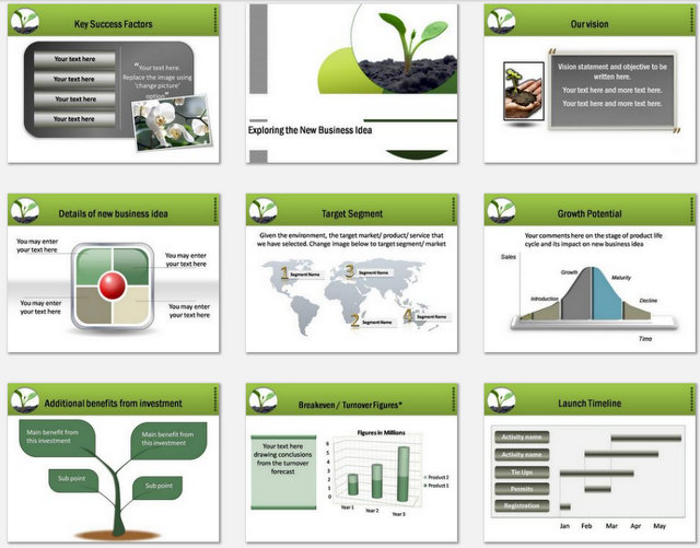 Business Plan PowerPoint Themes, Presentation Themes & PPT Templates Layout