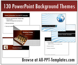 PowerPoint Background Themes Banner