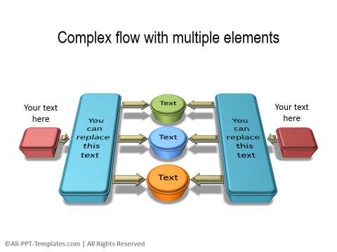 3d Flow Chart Powerpoint