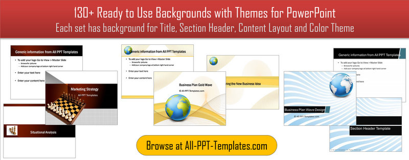 PowerPoint Background Themes Banner