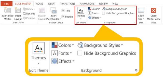 Change Font Theme in Slide Master