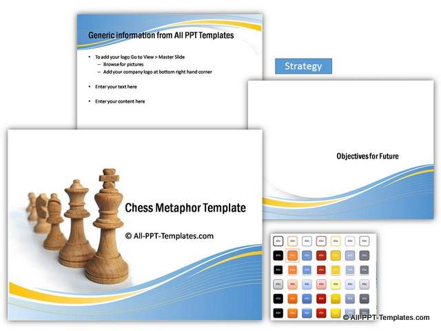 Chess Strategy PowerPoint Theme