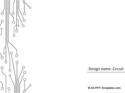 Circuit Design Theme from PowerPoint 2013