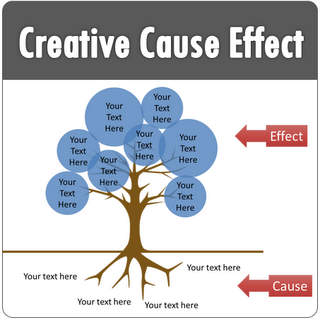 Creative PowerPoint Cause Effect