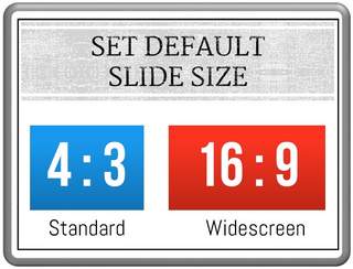 Default Slide Size