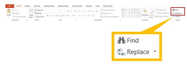 Find and Replace in PowerPoint