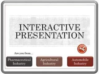 Creating Interactive Presentations