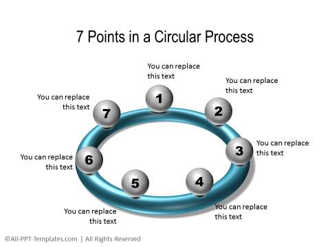 PowerPoint 3D Circle 34