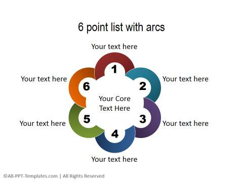 PowerPoint Circular List 22