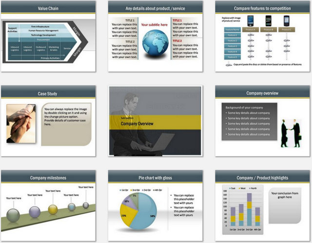 PowerPoint Consulting Services Charts 02