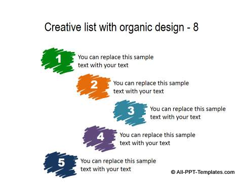 PowerPoint Creative List - Organic Design