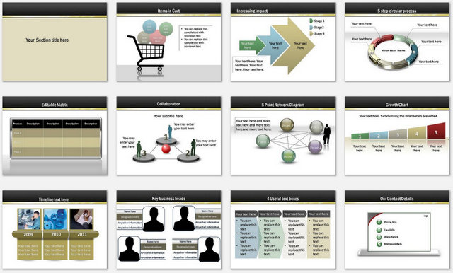 PowerPoint Ebook Marketing Charts 2