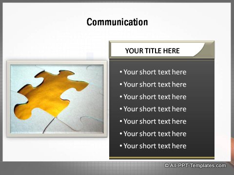 Market Growth Communication text boxes