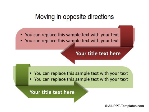 PowerPoint Opposite Directions Template 02