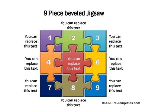 Jigsaw Puzzle Ppt Template from www.all-ppt-templates.com