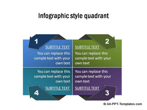 Powerpoint Quadrant Template Page 1