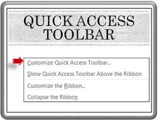 Save Time with Quick Access Toolbar