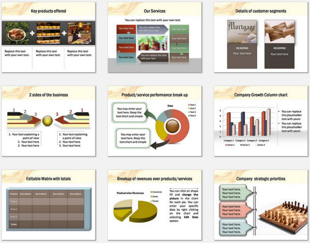 PowerPoint Smoky Intro Charts 2