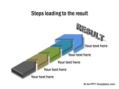 PowerPoint Steps Chevron