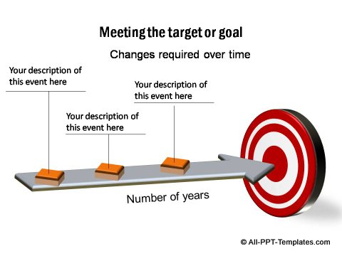 3d arrow to meeting goals