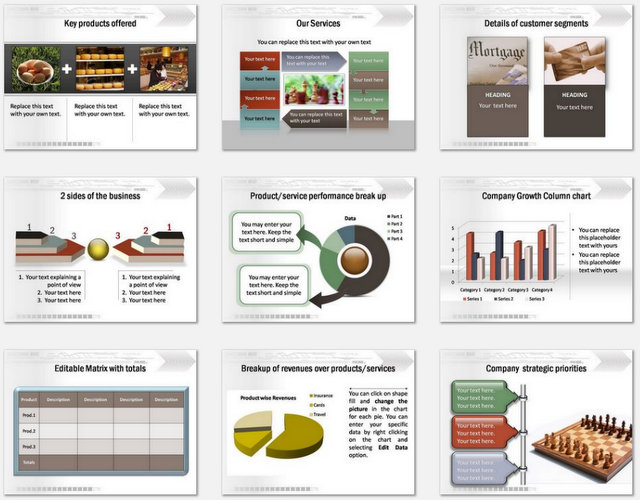 PowerPoint Technical Business Intro  Charts 2