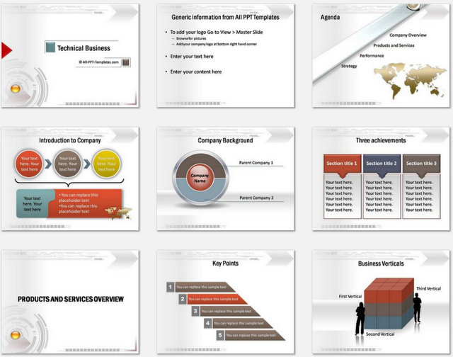 how to create technical presentation