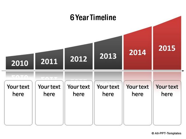 6 Year Timeline Continuous Stage