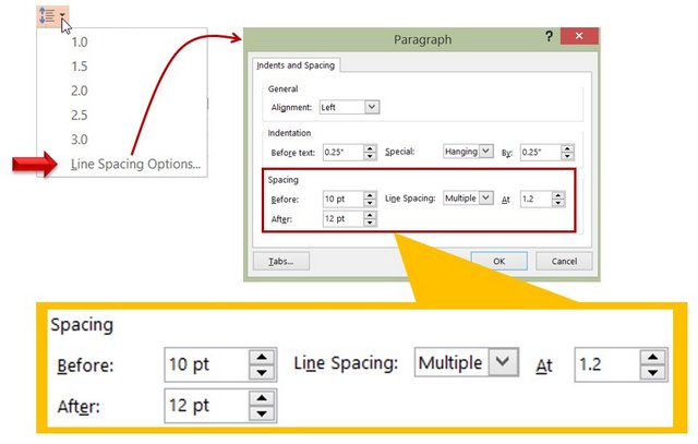 PowerPoint Tool for Line Spacing