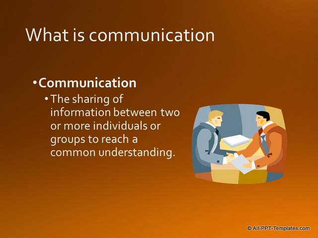 PowerPoint Training Definition Slide : Before
