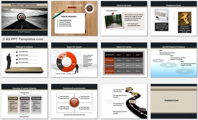 PowerPoint Transport charts 1