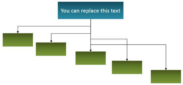 Org Chart with repositioned Connectors