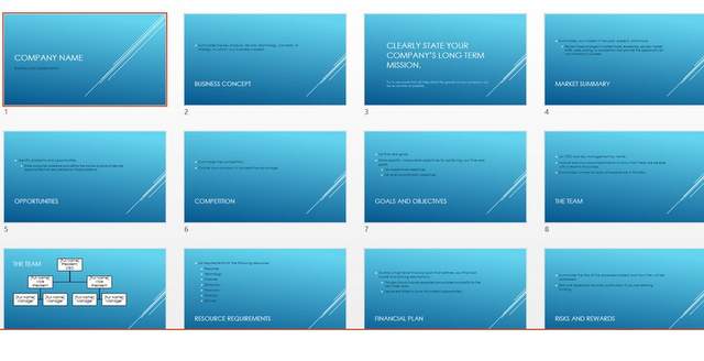 Slice PowerPoint Template