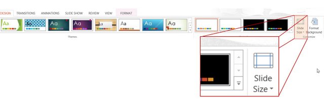 Slide Size Setting