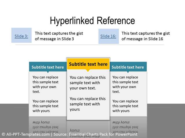 sample powerpoint presentation with hyperlinks