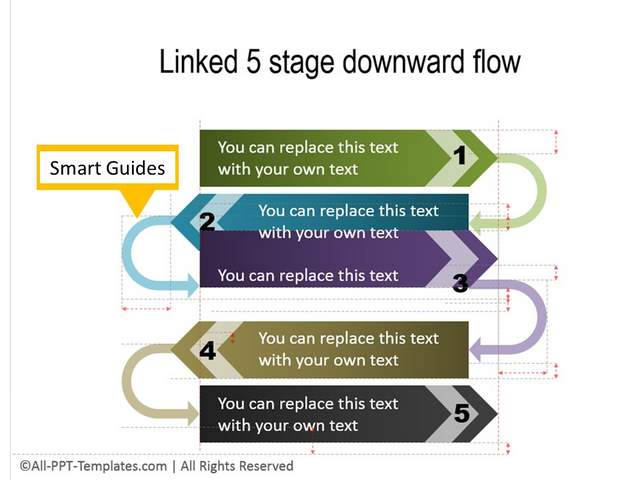 Smart Guides for Alignment in PowerPoint