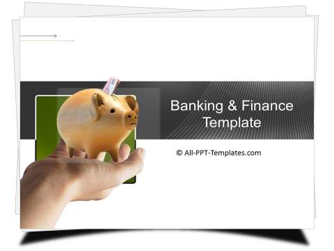 PowerPoint Banking Savings Template 1