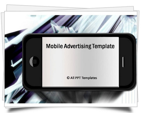 PowerPoint Mobile Advertising Template