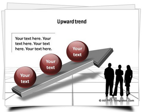 3D PowerPoint Arrow templates