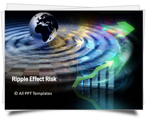 PowerPoint Ripple Effect Risk Template