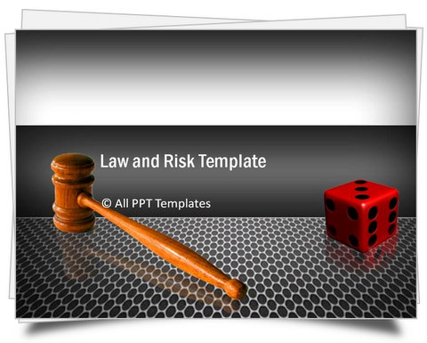 PowerPoint Law and Risk Template