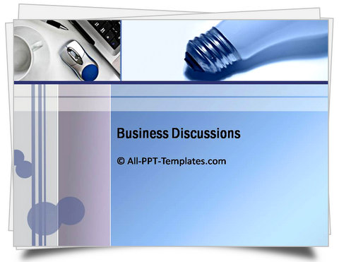 PowerPoint Business Discussion Template
