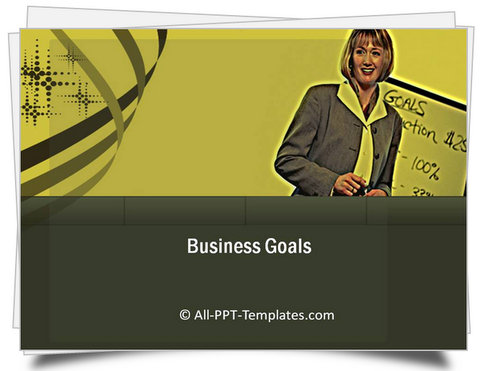 PowerPoint Business Goals Template