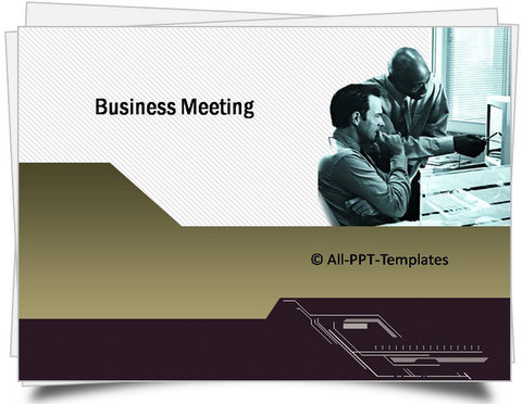 PowerPoint Business Meeting Template