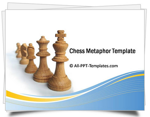 PowerPoint Chess Metaphor Template