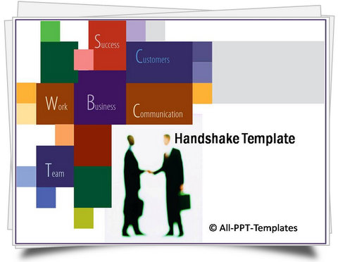 PowerPoint Handshake Template
