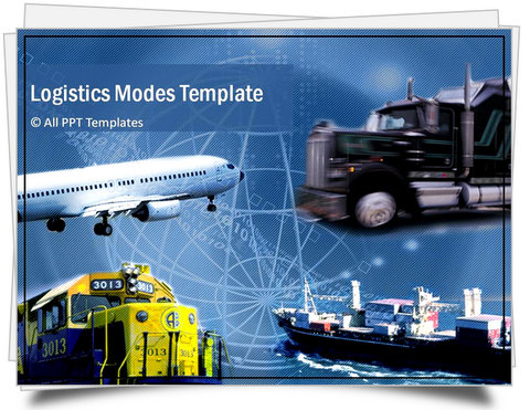 PowerPoint Logistics Modes Template