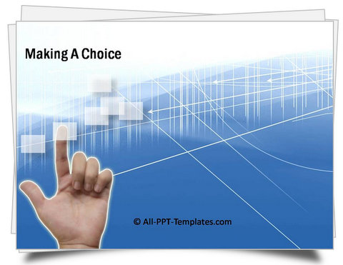 PowerPoint Making Choice Template