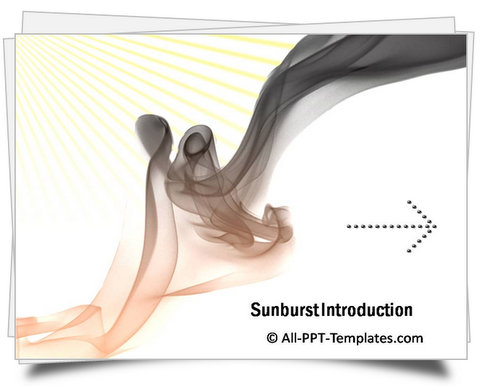 PowerPoint Smoky Intro Template