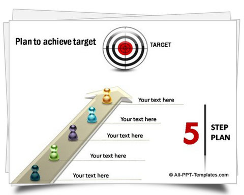 PowerPoint Target Achievement Templates