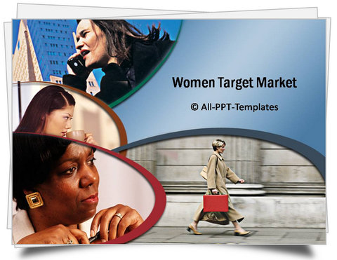 PowerPoint Women Market Template